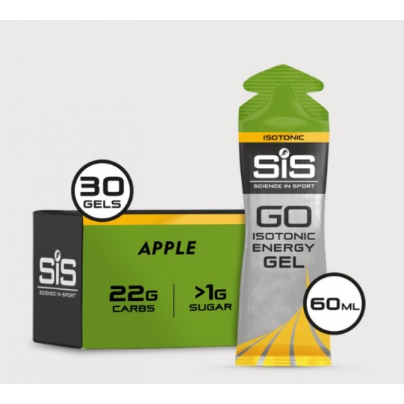 Gel isotónico SIS GO Energy sabor manzana 60 ml (1 unidad)
