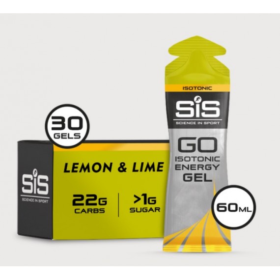 Gel isotónico SIS GO Energy sabor lima/limón 60 ml (1 unidad)