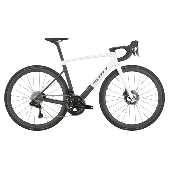 Scott  Addict Rc Pro S Cumulus White/carbon Black